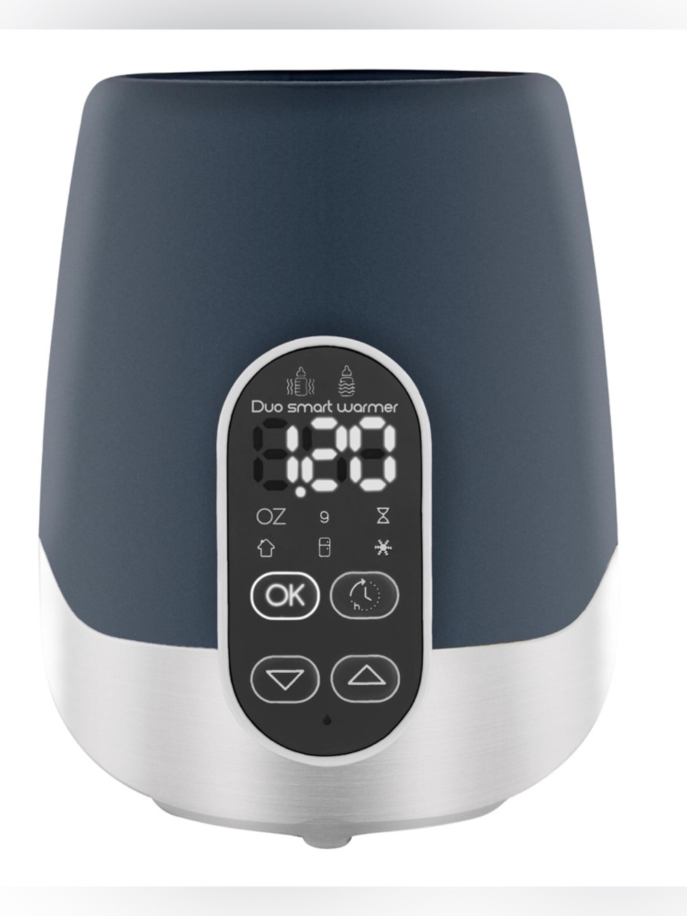 Duo Smart Warmer Electronic Bottle Warmer - Navy